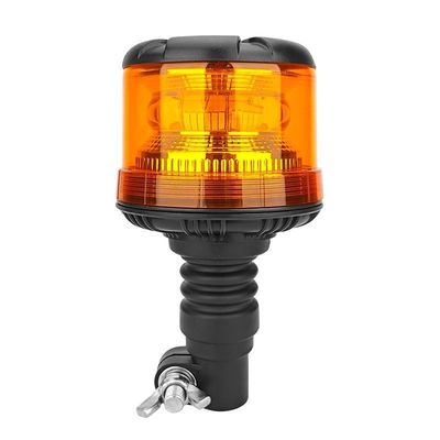 R65 এলইডি ঘোরানো মোমবাতি আলো 10V - 36V যানবাহন জরুরী সতর্কতা আলো নমনীয় মেরু প্রকার
