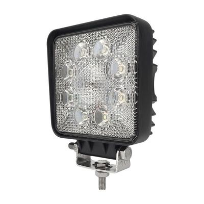 জলরোধী 12V 24V ডিসি 24W LED ওয়ার্কিং লাইট ফ্লাড বিম