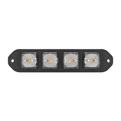 12W ট্রাক স্ট্রোব লাইট 12V - 24V উচ্চ ক্ষমতা ফর্কলিফ্ট জন্য পাতলা LED স্ট্রোব লাইট