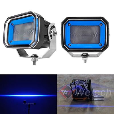 বিম লাইন সতর্কতা হালকা ফোর্কলিফ্ট হালকা LED সোজা লাইন ট্রাক নিরাপত্তা সূচক লাল নীল সবুজ LED