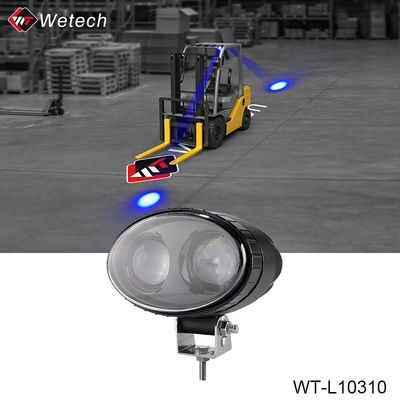 10V - 80V ব্লু LED স্পট লাইট আইপি 67 স্টেইনলেস স্টীল মাউন্টিং ক্রেট সহ ট্রাক স্পট লাইট