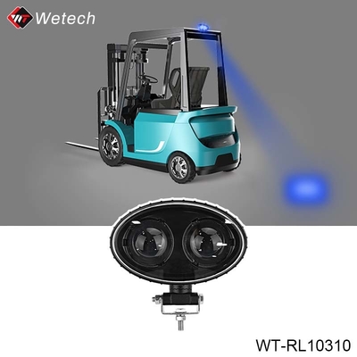 10V - 80V ব্লু LED স্পট লাইট আইপি 67 স্টেইনলেস স্টীল মাউন্টিং ক্রেট সহ ট্রাক স্পট লাইট