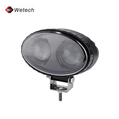 10V - 80V ব্লু LED স্পট লাইট আইপি 67 স্টেইনলেস স্টীল মাউন্টিং ক্রেট সহ ট্রাক স্পট লাইট