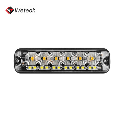 18W ট্রাক স্ট্রোব লাইট উচ্চ উজ্জ্বল LED গ্রিল স্ট্রোব লাইট আইপি 67 পিসি লেন্স উপাদান