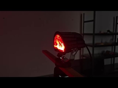 ওয়াটারপ্রুফ ফোর্কলিফ্ট আর্ক সেফটি লাইট 20W ফোর্কলিফ্ট রেড সাইড লাইট কাস্টমাইজড