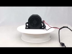 102dB ব্যাক আপ হর্ন 15W ফর্কলিফ্ট রিভার্স অ্যালার্ম আইপি 67 স্টেইনলেস স্টীল মাউন্টিং ক্রেট সহ