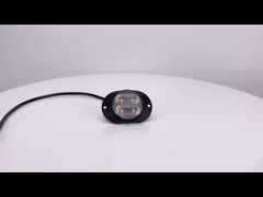 WT-TC10912-1 ফ্ল্যাশ স্ট্রোব লাইট 12V 24V LED অ্যাম্বার স্ট্রোব সতর্কতা আলো ট্রাকের জন্য 3m স্টিকার