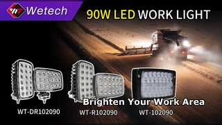 90W LED ওয়ার্ক লাইট যেকোনো কাজকে উজ্জ্বল করে